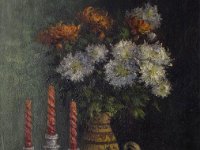 Il candeliere  Olio su tela - 70 x 50